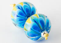 Lampwork Dahlia Beads alternative view 2