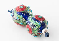 Lampwork Murrini Flower Beads alternative view 2