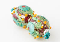 Lampwork Murrini Flower Beads alternative view 1