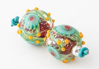 Lampwork Murrini Flower Beads alternative view 2