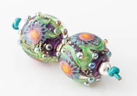 Lampwork Murrini Flower Beads alternative view 2