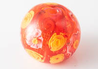 Lampwork Flowery Murrini Bead alternative view 1