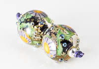 Lampwork Murrini Flower Beads alternative view 2