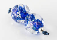 Dichroic Swirly Lampwork Beads alternative view 1