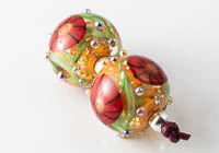 Lampwork Murrini Flower Beads alternative view 1