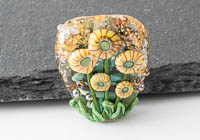 Lampwork Flowery Murrini Bead alternative view 2