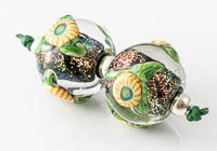 Lampwork Murrini Flower Beads alternative view 1