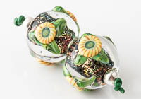 Lampwork Murrini Flower Beads alternative view 2