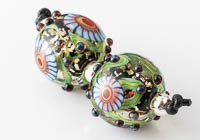 Lampwork Murrini Flower Beads alternative view 1