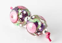 Lampwork Murrini Flower Beads alternative view 1