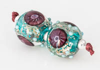 Lampwork Murrini Flower Beads alternative view 2