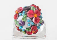 Lampwork Flowery Bead alternative view 2