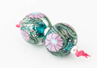 Lampwork Murrini Flower Beads alternative view 1