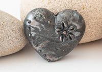 Lampwork Heart Bead