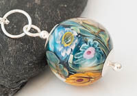 Flower Lampwork Pendant Necklace alternative view 1