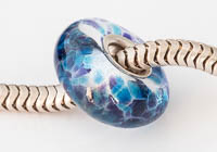 Silver Cored Fritty Lampwork Charm Bead alternative view 1