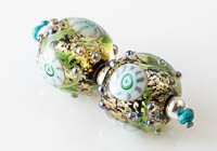 Lampwork Murrini Flower Beads alternative view 2