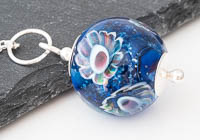 Flower Lampwork Pendant Necklace alternative view 2