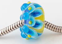 Silver Cored Lampwork Charity Charm Bead alternative view 1