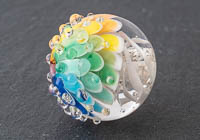 Large Lampwork Dahlia Bead alternative view 1