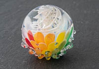 Large Lampwork Dahlia Bead alternative view 2