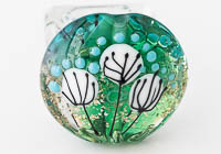 Lampwork Flowery Bead