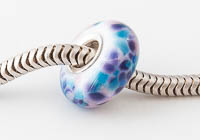 Silver Cored Fritty Lampwork Charm Bead alternative view 2