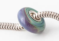 Silver Cored Lampwork Charm Bead alternative view 1