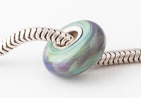 Silver Cored Lampwork Charm Bead alternative view 2