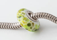 Silver Cored Lampwork Charm Bead alternative view 1