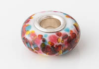 Silver Cored Lampwork Charm Bead alternative view 2