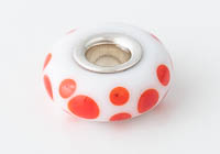 Silver Cored Lampwork Charm Bead alternative view 2