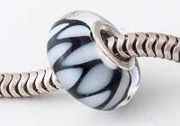 Silver Cored Lampwork Charm Bead alternative view 1