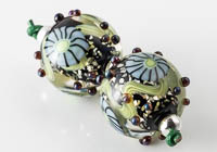 Lampwork Murrini Flower Beads alternative view 2