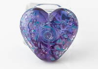 Lampwork Heart Bead