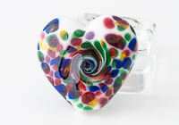 Lampwork Heart Bead alternative view 1