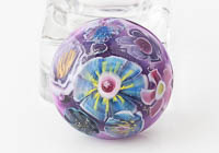 Lampwork Flowery Cabachon