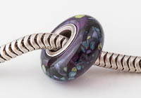 Silver Cored Fritty Lampwork Charm Bead alternative view 1