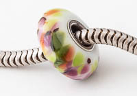 Silver Cored Fritty Lampwork Charm Bead alternative view 1