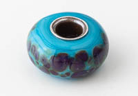 Silver Cored Fritty Lampwork Charm Bead alternative view 2