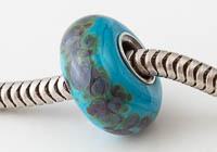 Silver Cored Fritty Lampwork Charm Bead alternative view 1