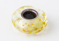 Silver Cored Fritty Lampwork Charm Bead