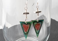 Hand Painted Pendant Earrings alternative view 1