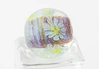 Lampwork Flowery Murrini Bead alternative view 1