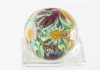 Lampwork Flowery Murrini Bead alternative view 2