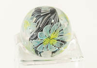 Lampwork Flowery Murrini Bead alternative view 2