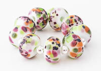 Fritty Lampwork Beads