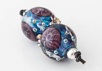 Lampwork Murrini Flower Beads alternative view 1
