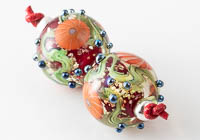 Lampwork Murrini Flower Beads alternative view 2