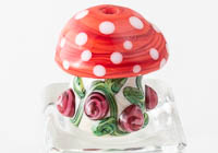 Toadstool Lampwork Bead